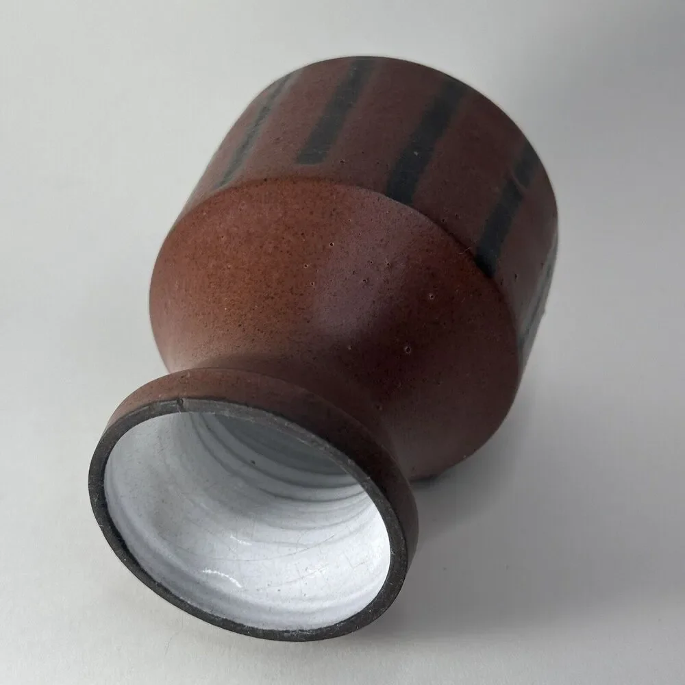 Studio Art Pottery Vase 4.5